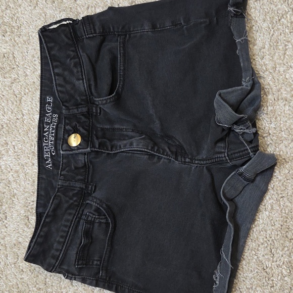 American Eagle Outfitters Denim - American Eagle Outfitters Hi-Rise Shortie